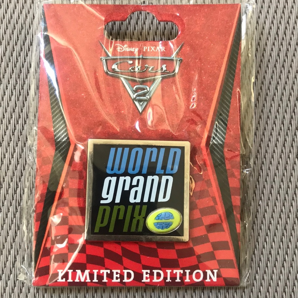 Cars 2 World Gran Prix Pin